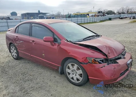 2008 Honda Civic Lx из США, поврежденный, VIN 1HGFA16508L056841